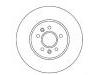 刹车碟 Brake Disc:1S7W-1125-AD